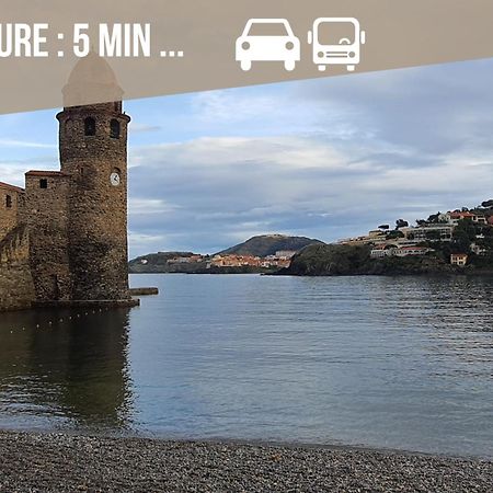 Le Belveze, Emplacement Central Et Calme Port Vendres Bagian luar foto